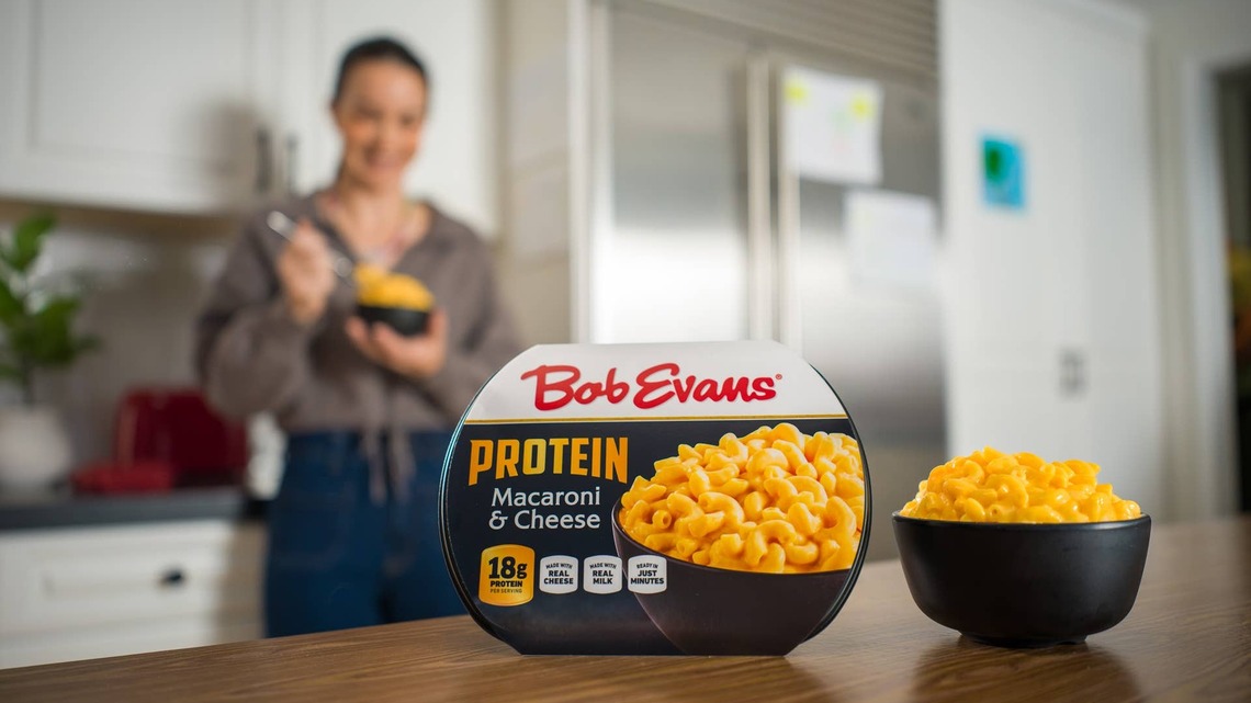 Bob Evans' New Mac and Cheese Packs 18 Grams of Protein-and You Don't Have to Boil the Noodles 