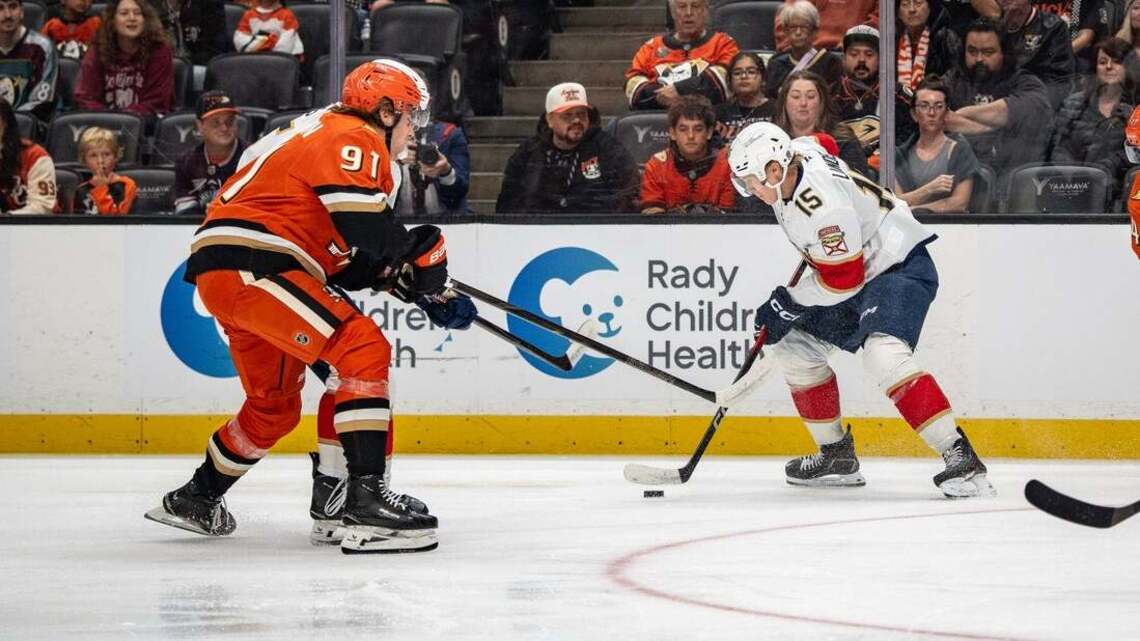 Mikael Granlund's OT goal lifts Ducks past Panthers