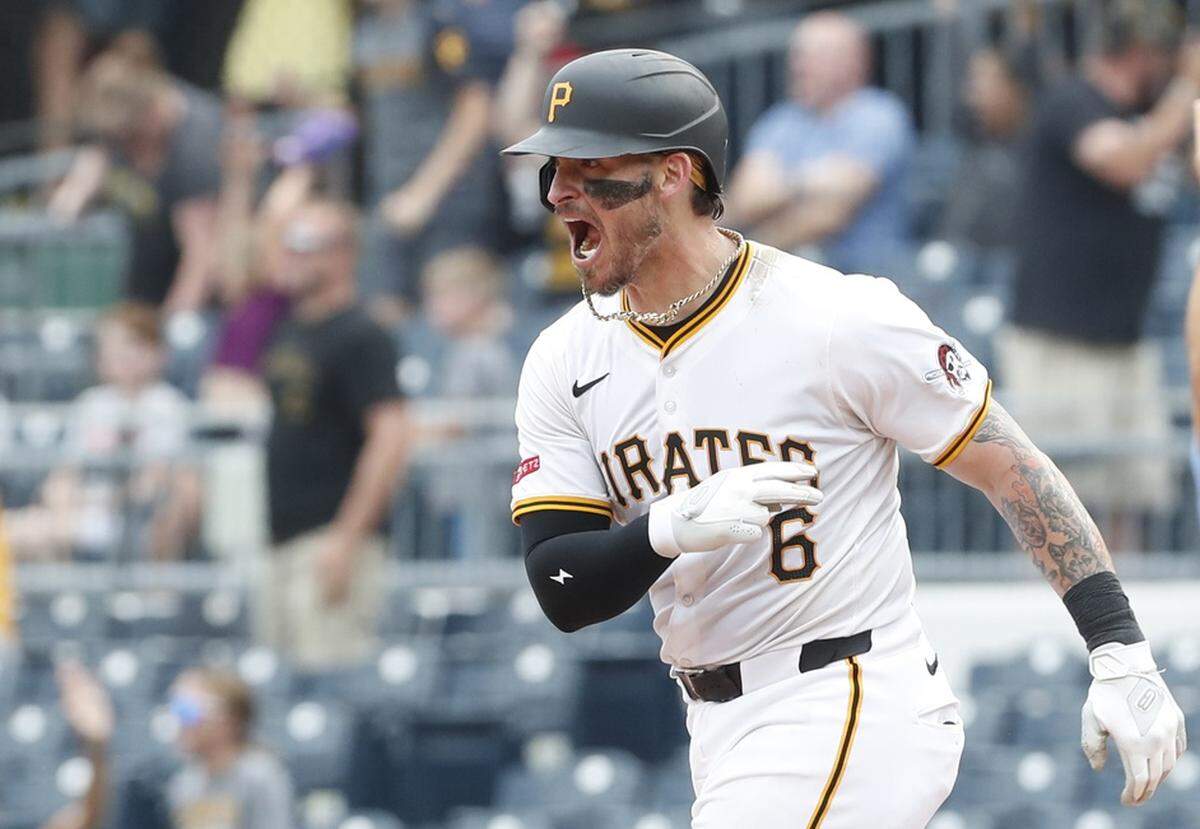 El receptor Yasmani Grandal no es un bateador de promedio, pero tiene fuerza al bate y un buen OBP.