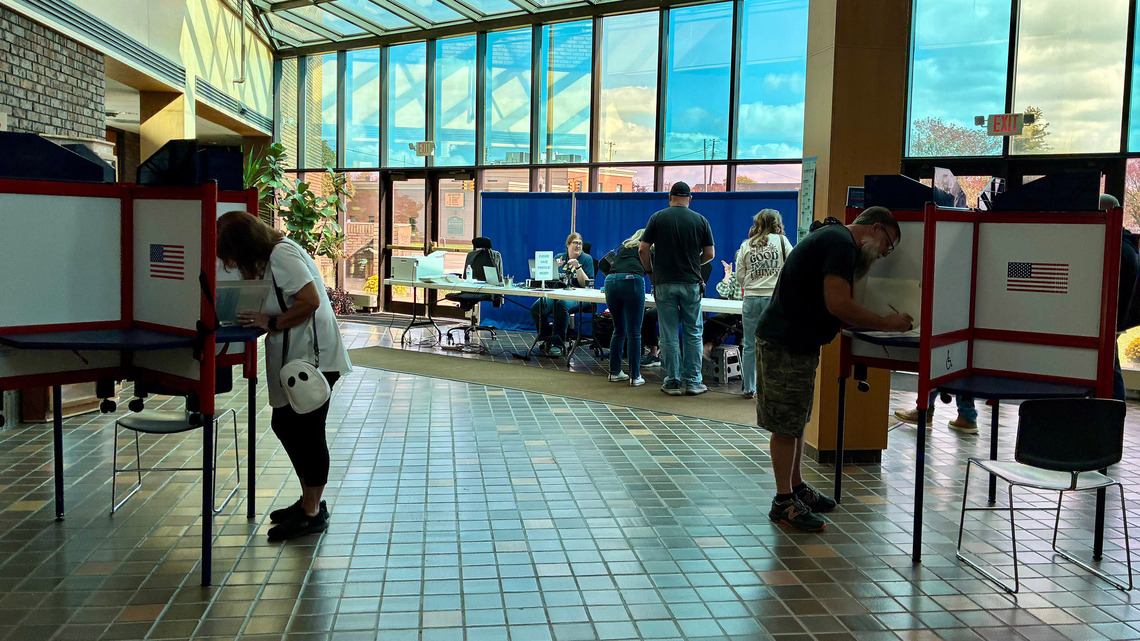 Early voting begins across Michigan amid Senate campaign blitz 