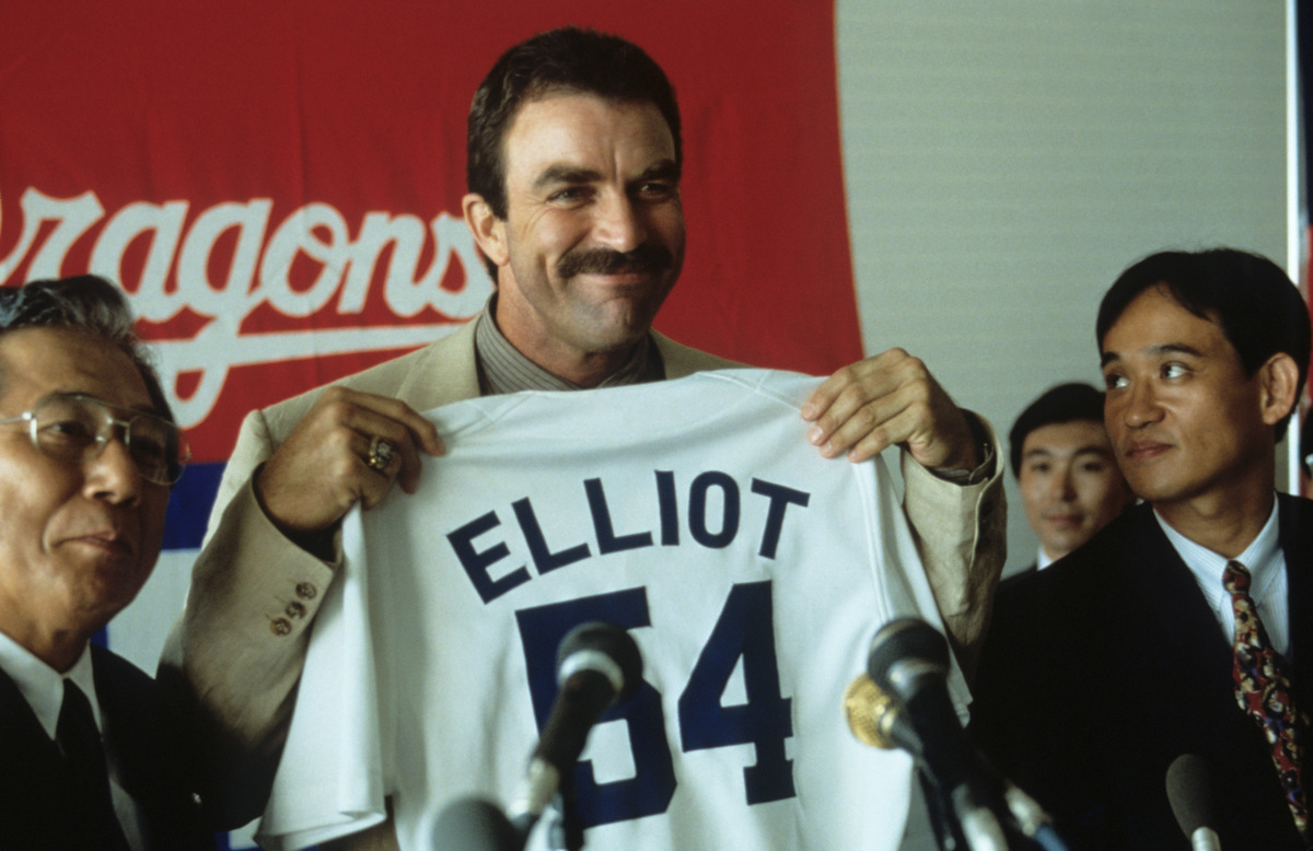 Tom Selleck, Mr. Baseball, 1992© Universal/courtesy Everett Collection