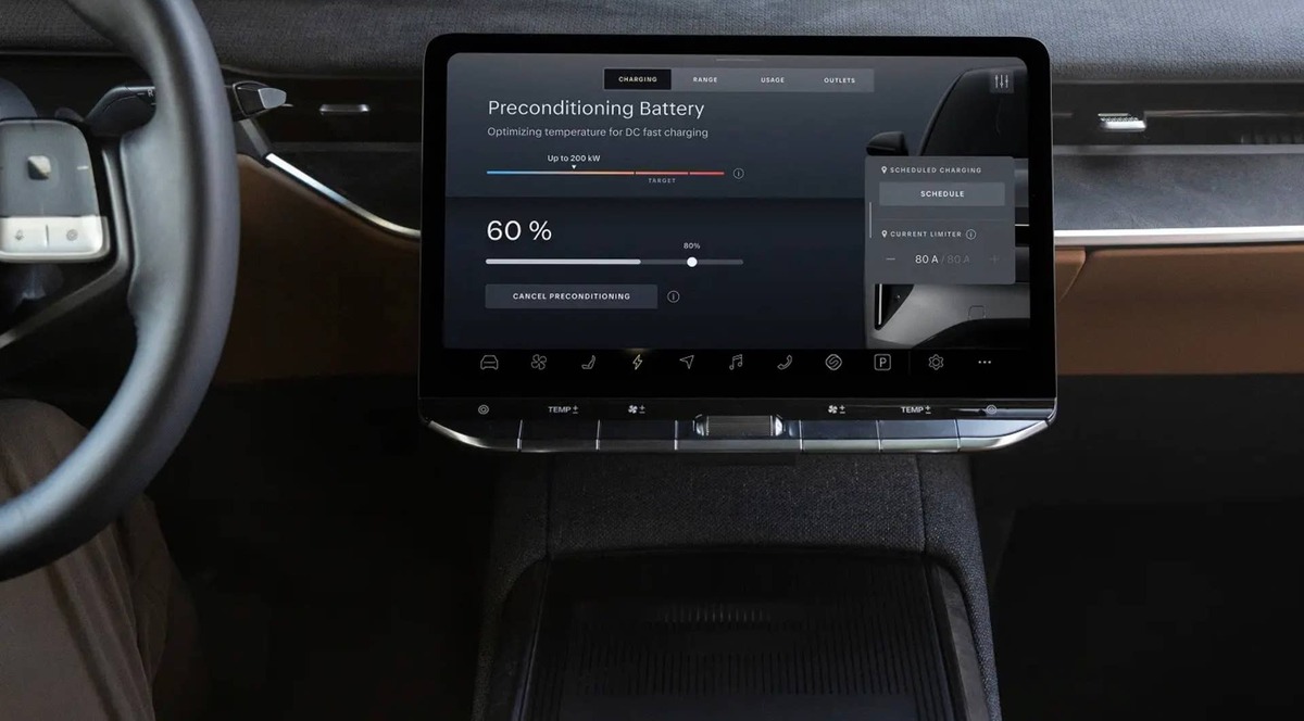  Lucid Gravity - Battery Preconditioning tracker Lucid