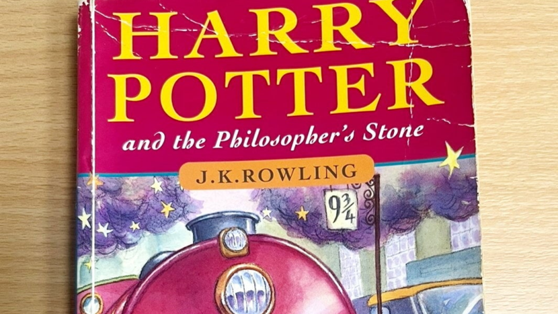 Tattered copy of Harry Potter book to sell for $5,000 at auction