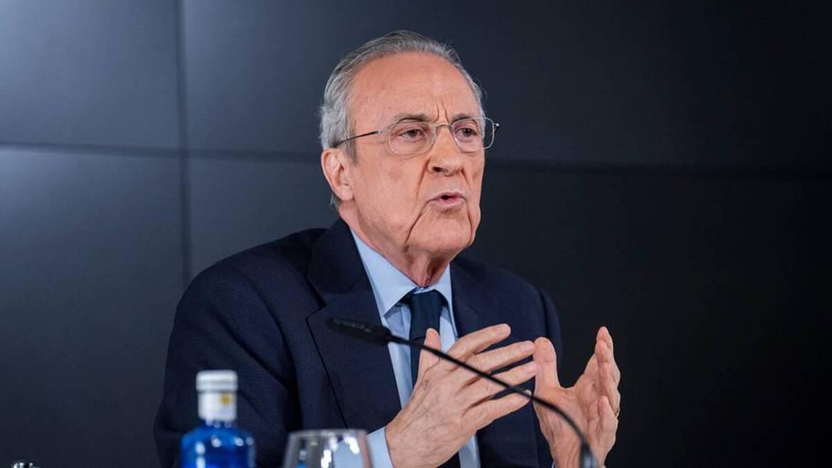  Real Madrid president Florentino Pérez has been surprisingly public this summer. | Alberto Gardin/NurPhoto/Getty Images 