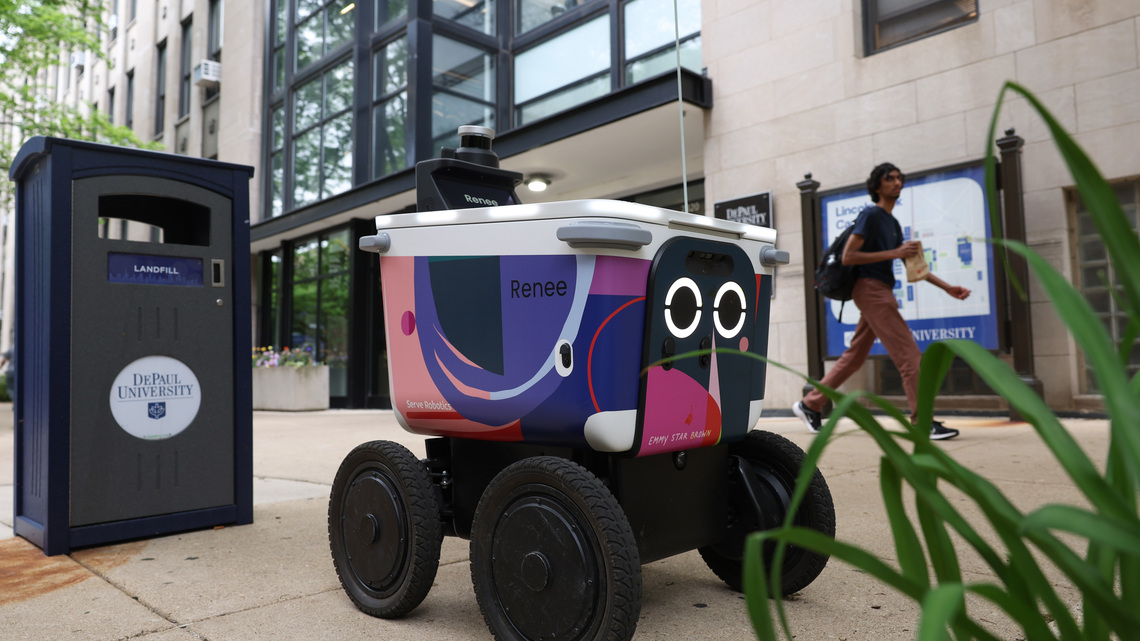 Two class-action lawsuits filed against food delivery robot companies for biometric privacy violations 
