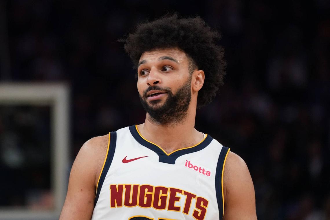  Denver Nuggets guard Jamal Murray (27) David Gonzales-Imagn Images