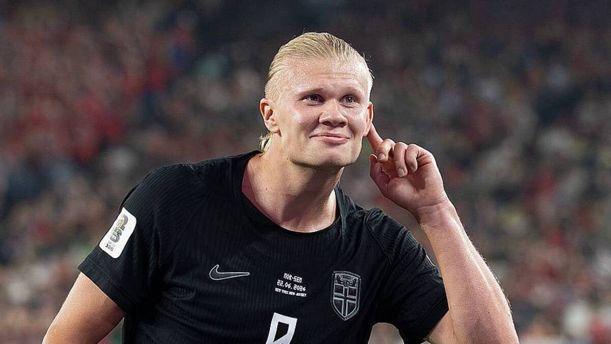  Haaland is not ready to go home yet. | Al Bello/Getty Image 