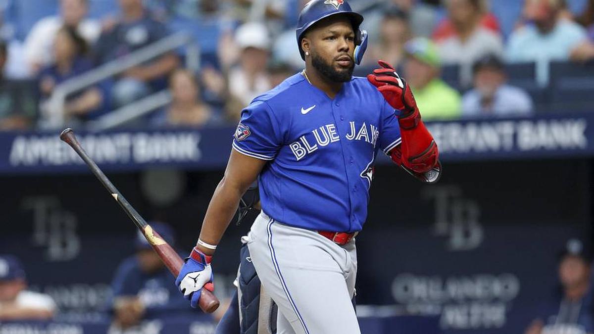  Vladimir Guerrero Jr.'s ho-hum season at the plate has the Blue Jays a long way from a return to the World Series. | Nathan Ray Seebeck-Imagn Images 