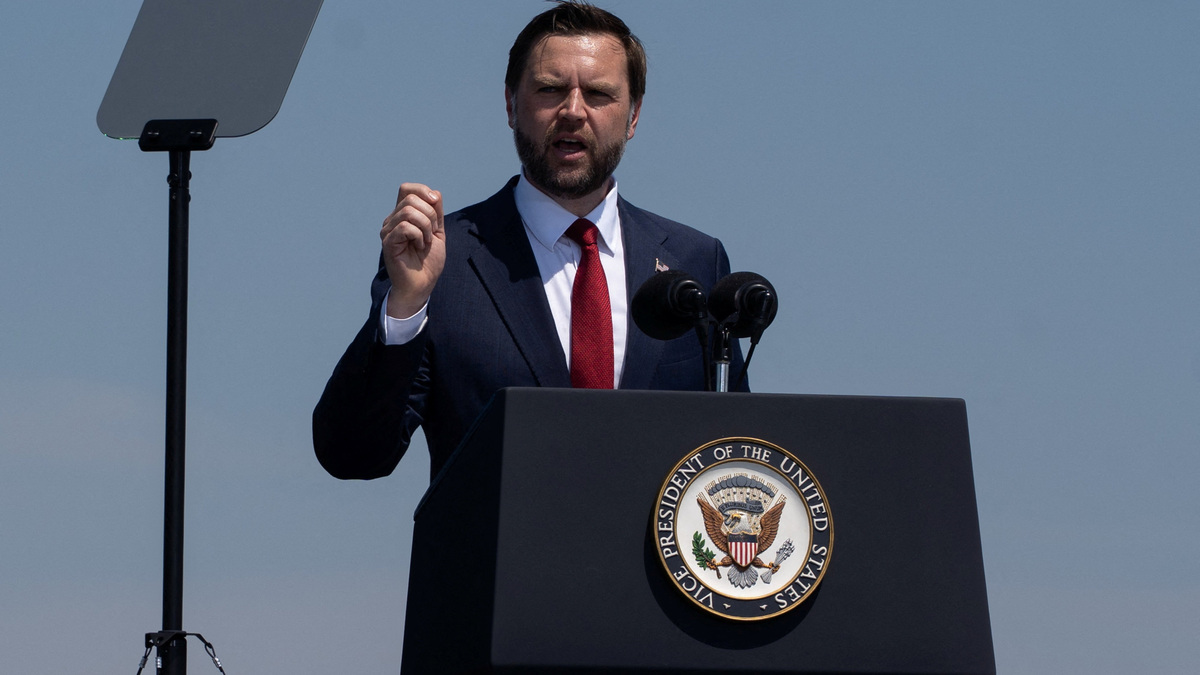 Vice President JD Vance participates in the International Naval Review aboard the USS Kearsarge in New York Harbor during celebrations marking the 250th anniversary of the United States on Saturday, July 4, 2026. Madison Swart/Pool via REUTERS