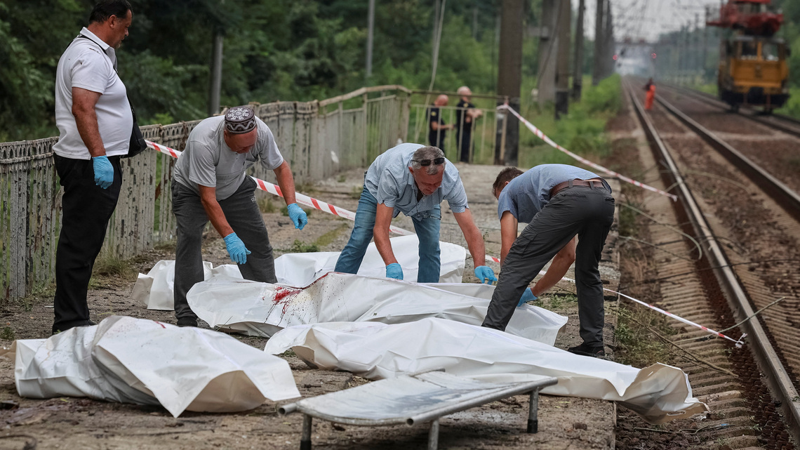 Civilian deaths in Ukraine jumped in July as Russia hit cities, UN says 