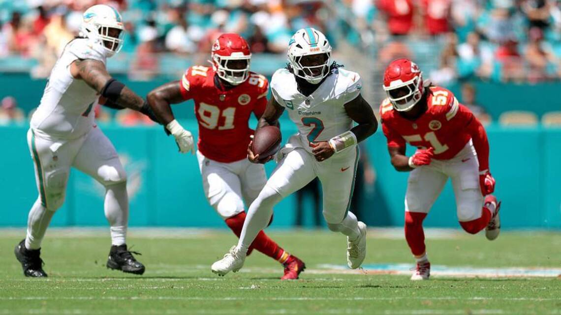 Dolphins-Chiefs Week 3 Halftime Observations