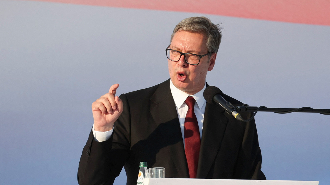 Serbian President Vucic says he will resign within weeks; move comes amid student protests 