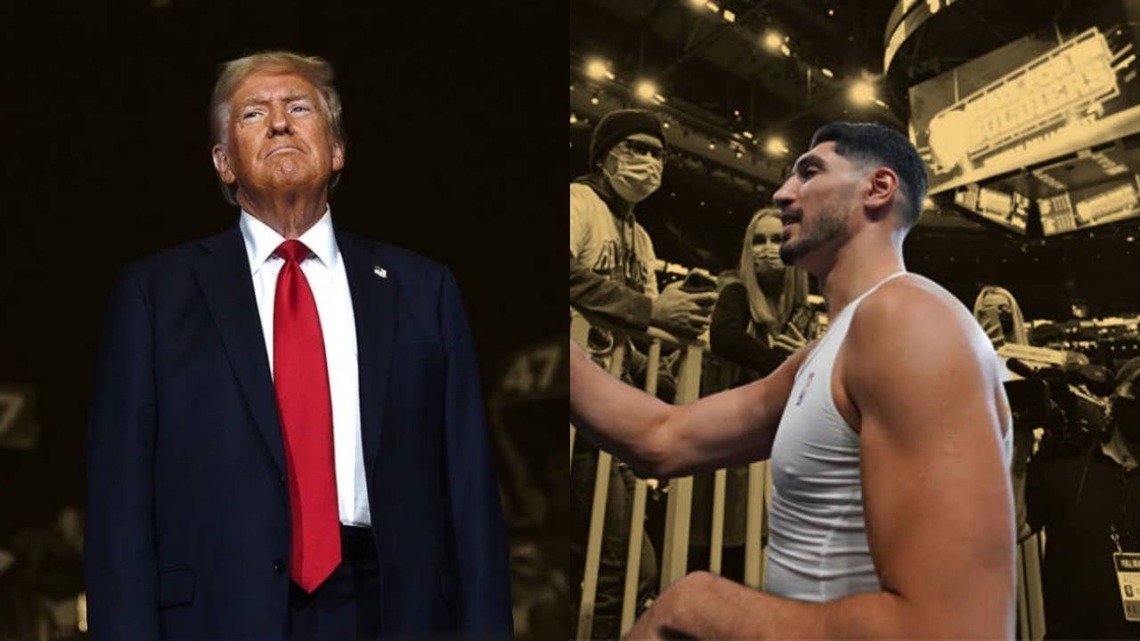 Donald Trump reacts to Enes Freedom declaring for the 2027 WNBA Draft: "I'm going to go out in a limb here and predict Enes breaks every record" 
