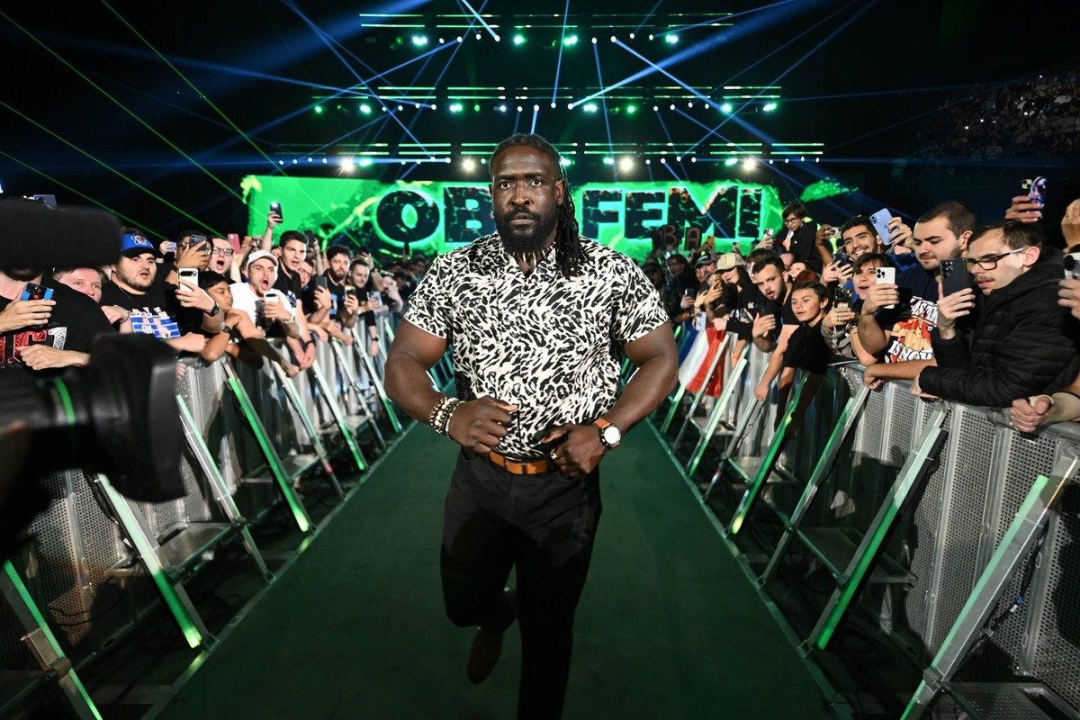  Oba Femi is on track to compete in the finals of the King of the Ring Tournament. Getty Images