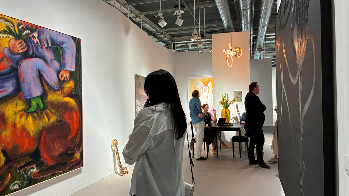 Wealthy Gen Z collectors spend more on art than older buyers, report shows 