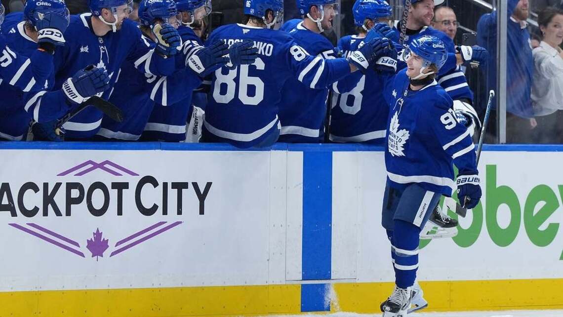 Gavin McKenna, Leafs get first road test vs. Pacific-leading Knights 