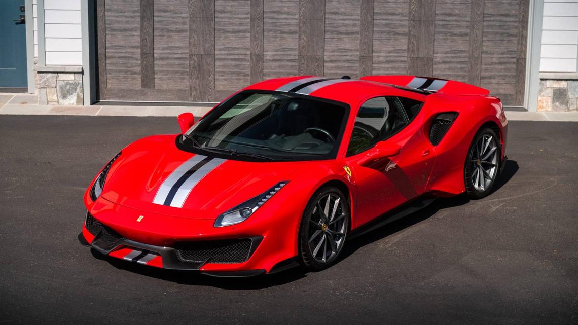 2019 Ferrari 488 Pista For Sale With Just 3k Miles Finished In Rosso Corsa 