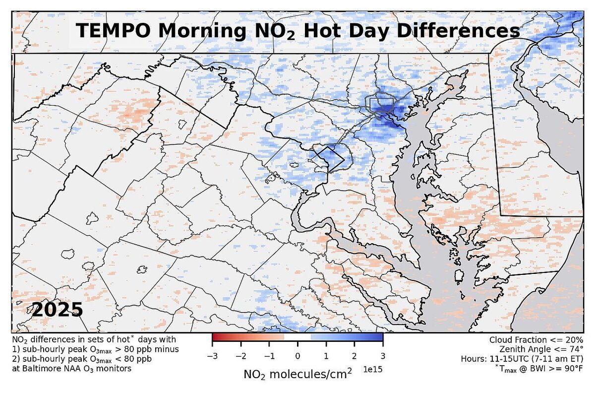 NASA’s TEMPO satellite enables better monitoring of bad air days ...