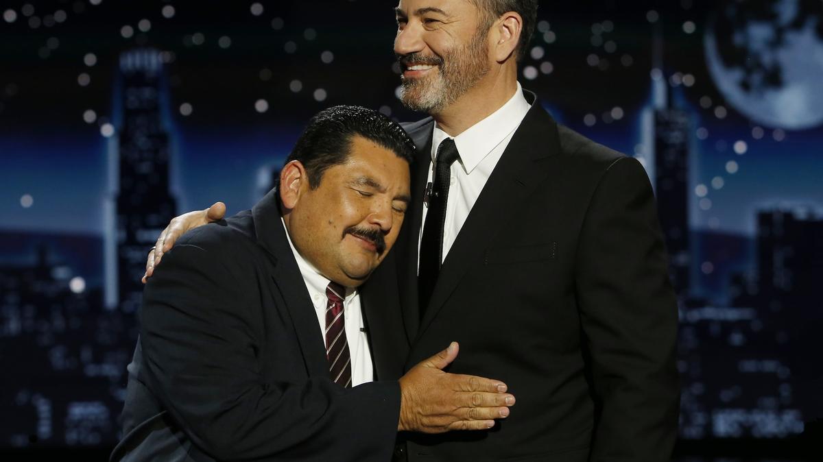 Guillermo Rodriguez, Jimmy Kimmel. 