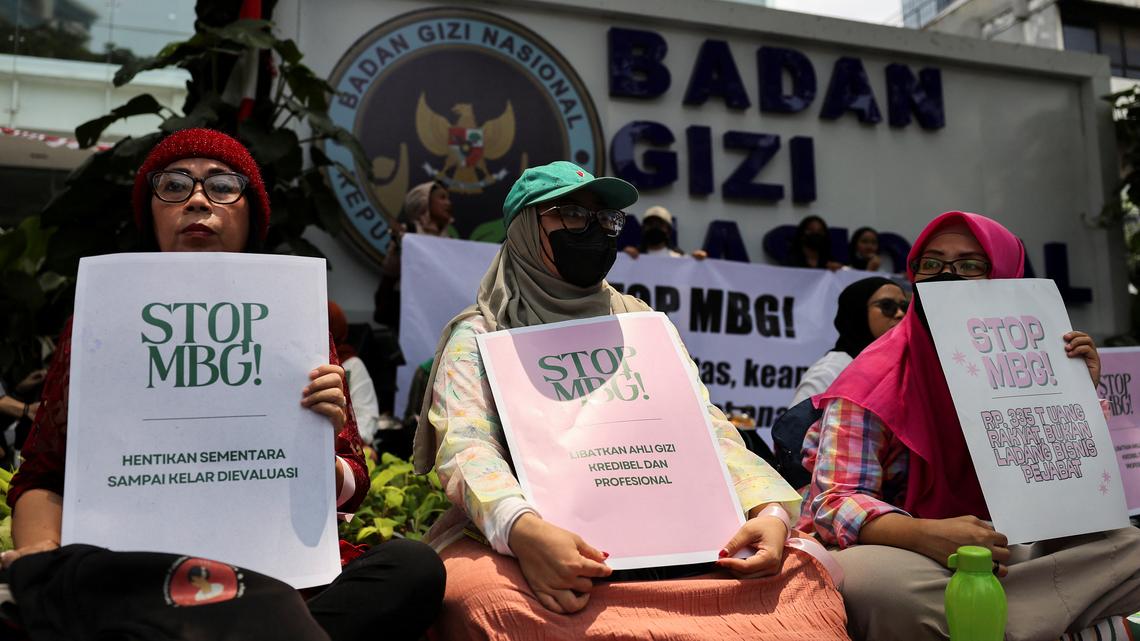 Indonesia arrests officials over alleged corruption in free meals programme 