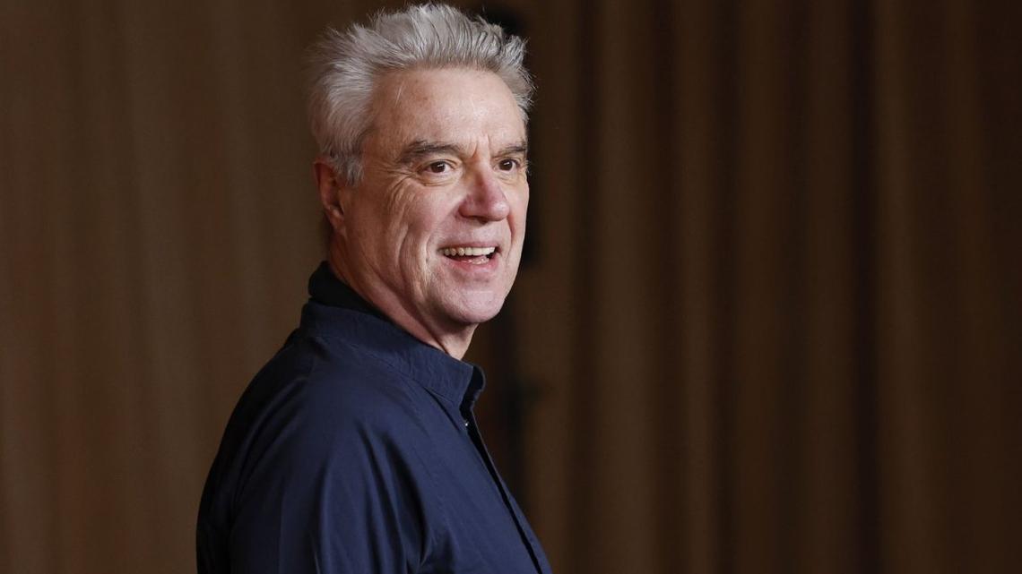 Watch: Stephen Colbert dances to David Byrne during 'Late Show' performance 