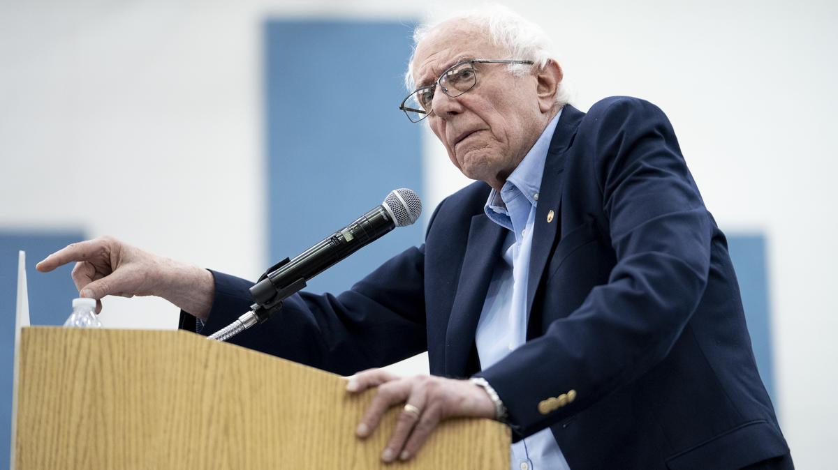 Bernie Sanders Continues His “Fighting Oligarchy” Tour In Detroit With Senate Candidate Abdul El-Sayed. DETROIT, MICHIGAN - MAY 03: U.S. Sen. Bernie Sanders (I-VT) speaks at Mumford High School on May 3, 2026 in Detroit, Michigan. Sanders is visiting the mid-west on his 'Fighting Oligarchy: Where We Go From Here' tour. 