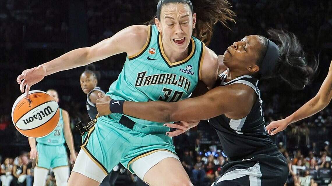 Breanna Stewart, Sabrina Ionescu steer Liberty past Aces