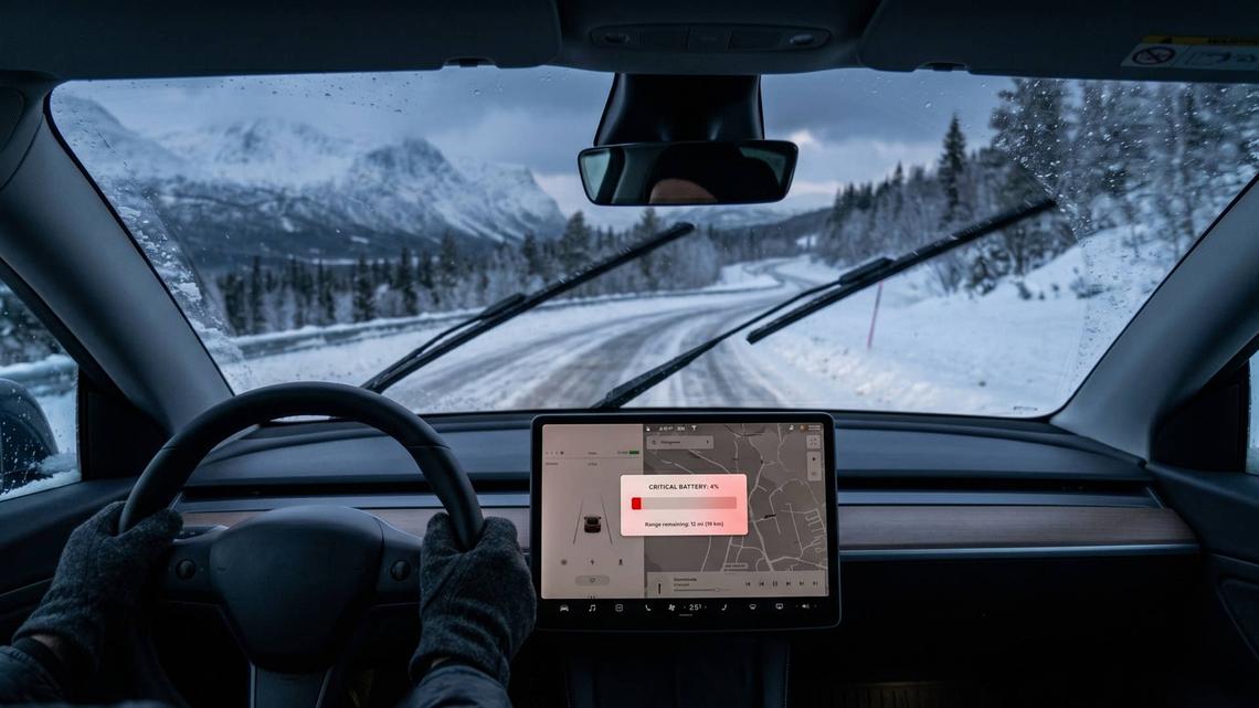 AAA Finds EV Range Drops 39% in Cold Weather and Costs Jump 