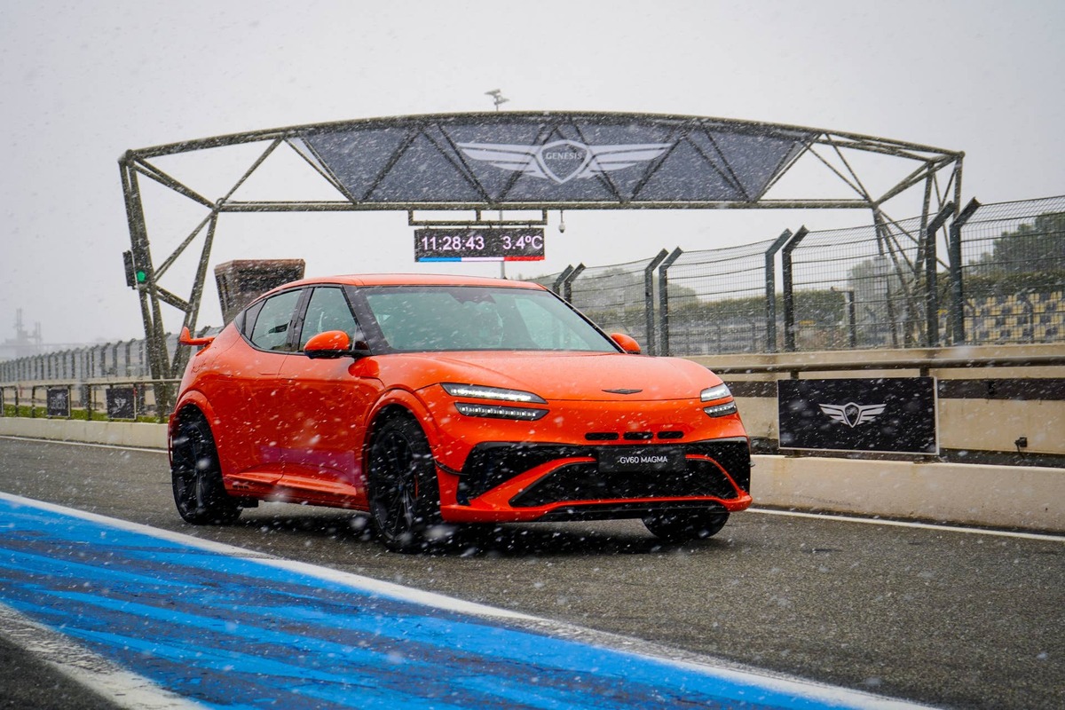  2027 Genesis GV60 Magma Cole Attisha