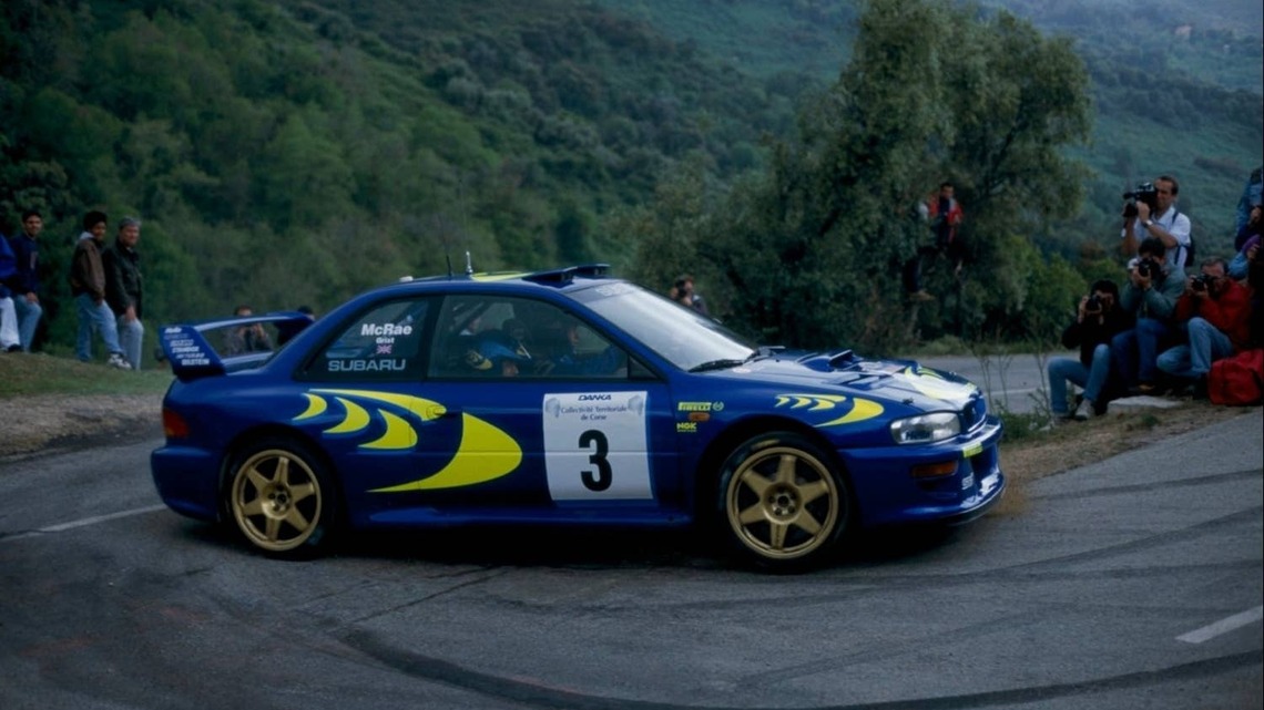 Subaru WRX Gold Wheels Were Actually a Happy Accident 