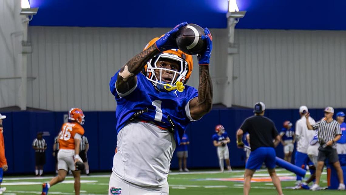  Vernell Brown III was Florida's leading receiver last year. | Kyle Lander / Florida Gators on SI 