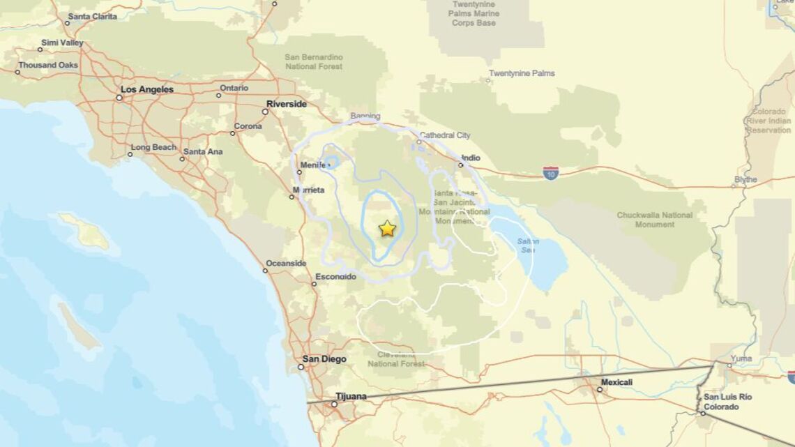 Update: Aug. 19 - 3.6 magnitude earthquake reported near Warner Springs, CA 