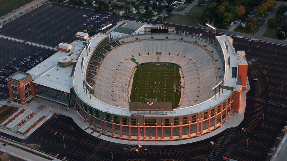  Lambeau Field remains the NFL's most iconic stadium. | Milwaukee Journal Sentinel files / USA TODAY NETWORK 