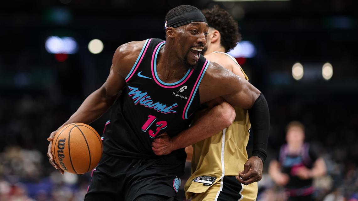 Short-handed Heat rout Wizards, 140-117, keep hope alive of moving up in play-in race 