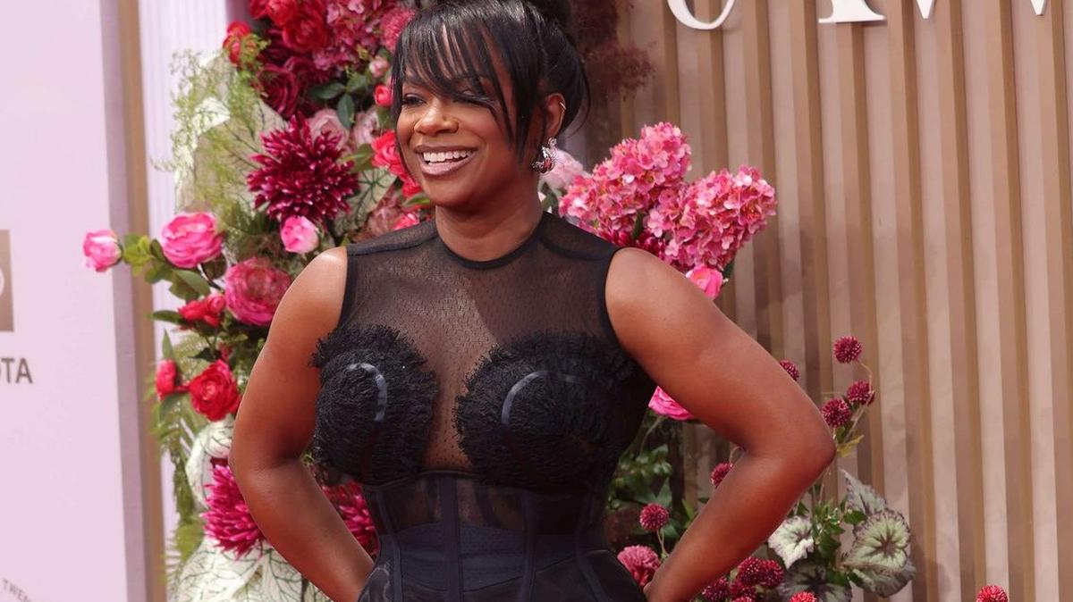 Kandi Burruss arrives on the red carpet for 25th annual BET Awards at the Peacock Theater in Los Angeles on June 9. The Musician turns 50 on May 17. File Photo by Greg Grudt/UPI