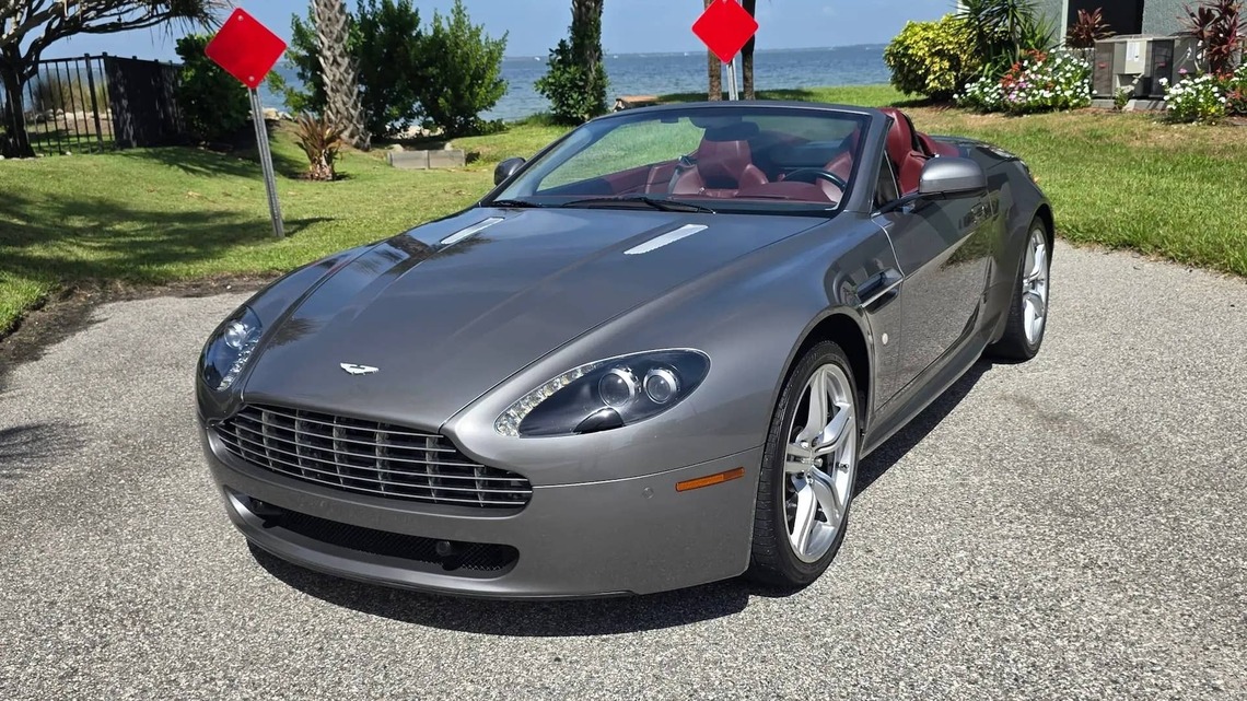 2010 Aston Martin V8 Vantage Roadster for Sale With 42,000 Miles 