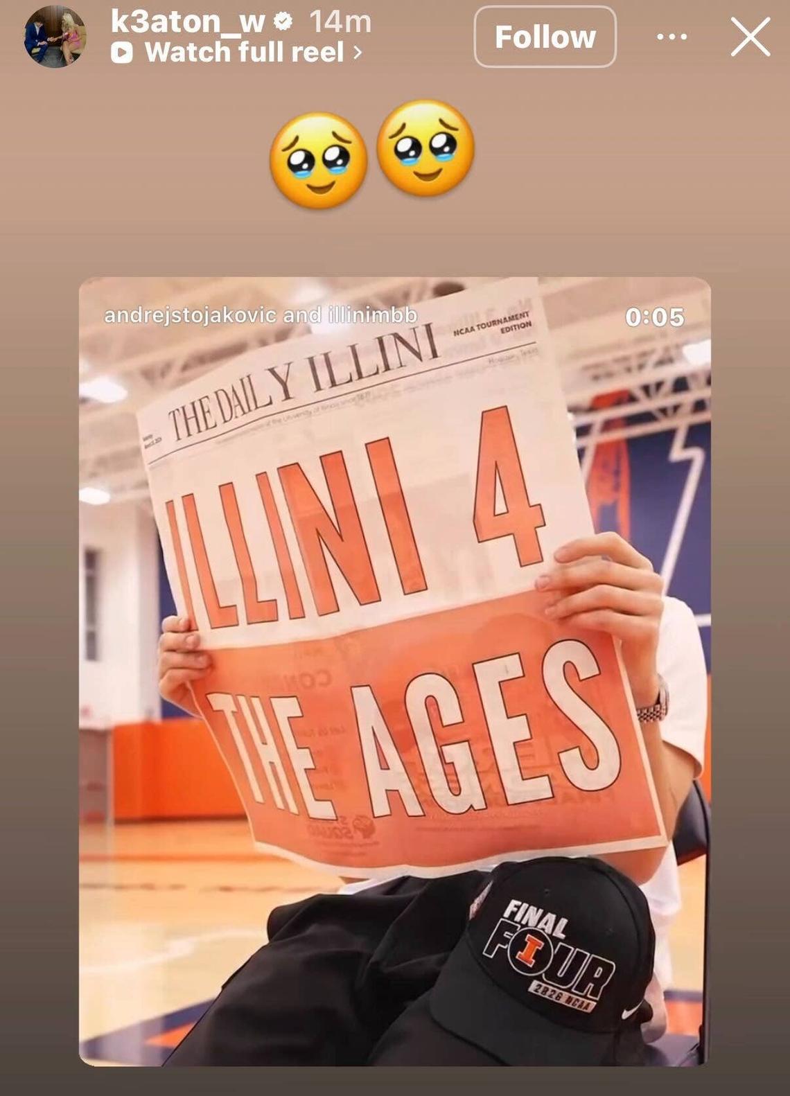  Keaton Wagler, Instagram Keaton Wagler, Instagram