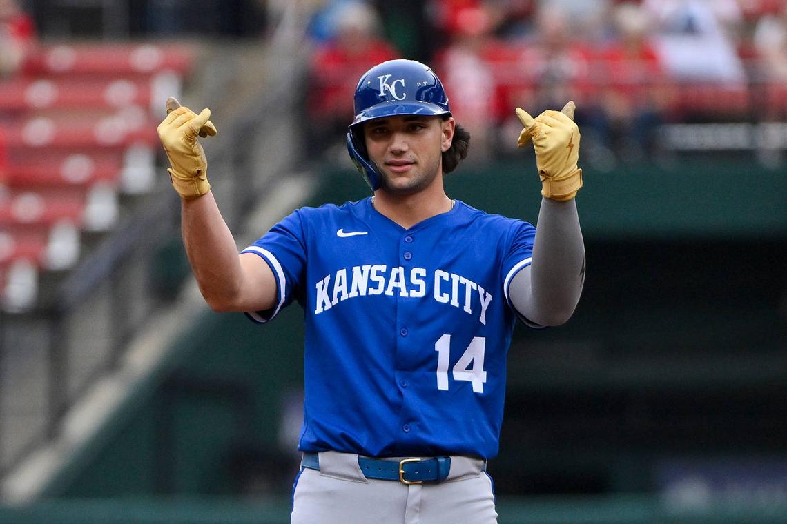  Jac Caglianone's batted-ball profile and BABIP trends indicate poor sequencing luck driving early RBI struggles. © Jeff Curry-IRoyals President Sends Message as Jac Caglianone Decision Nearsmagn Images