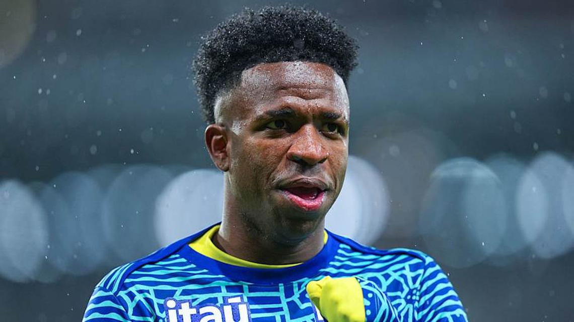  Vini Jr has struggled to step up for the national team. | Franco Arland/Getty Images 