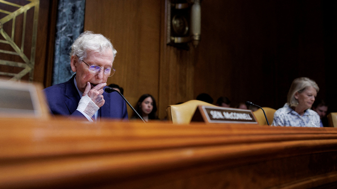 McConnell says he won't be able to return to U.S. Senate yet