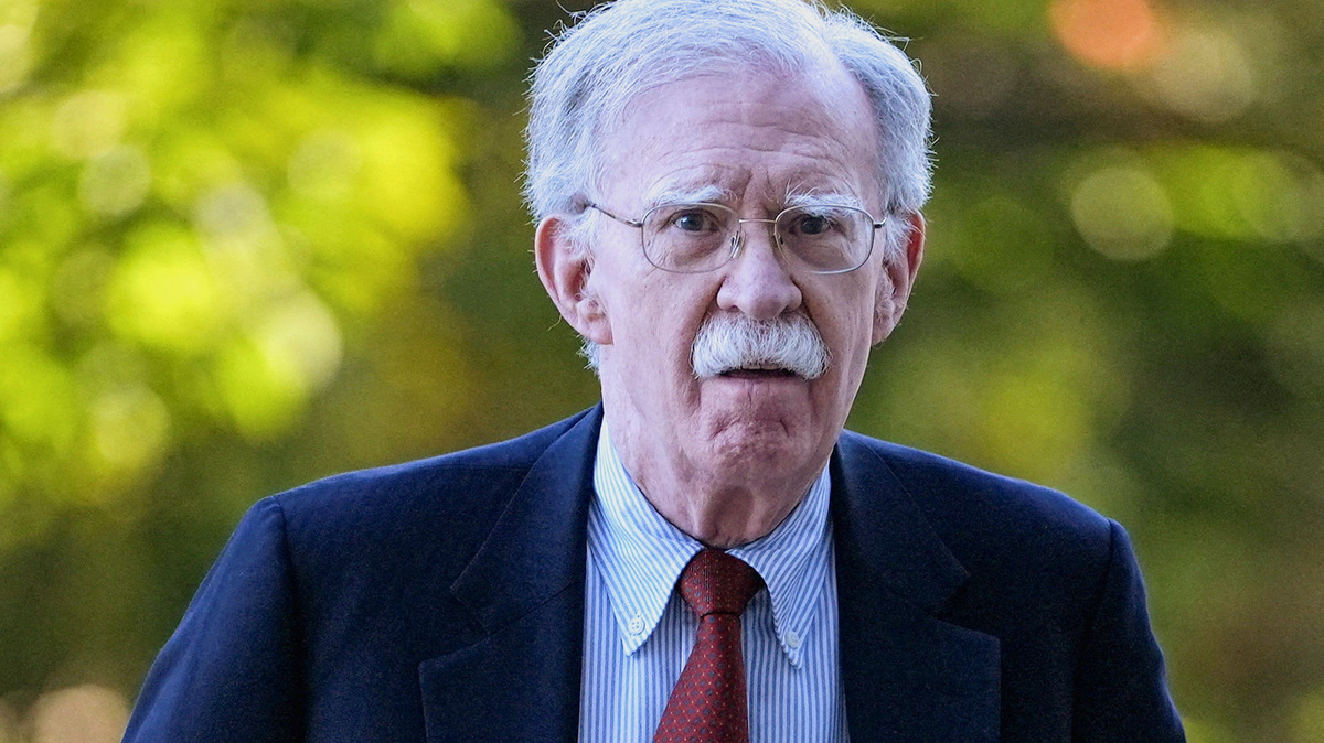 Former White House national security adviser John Bolton arrives at U.S. District Court for the District of Maryland, in Greenbelt, Maryland, U.S., October 17, 2025. REUTERS/Leah Millis REFILE - QUALITY REPEAT     TPX IMAGES OF THE DAY