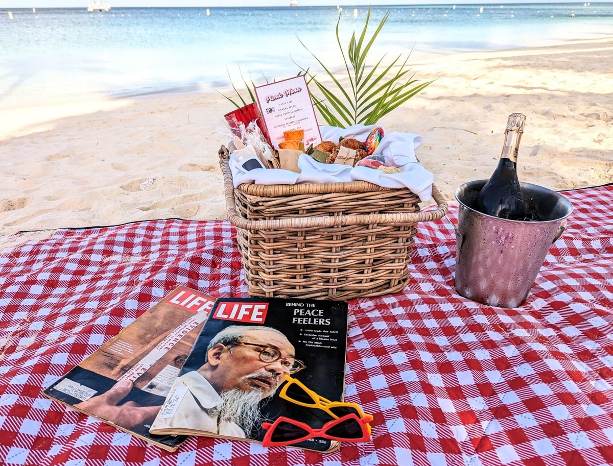  You can picnic on the beach or in the living room! Photo credit: Cindy Richards 
