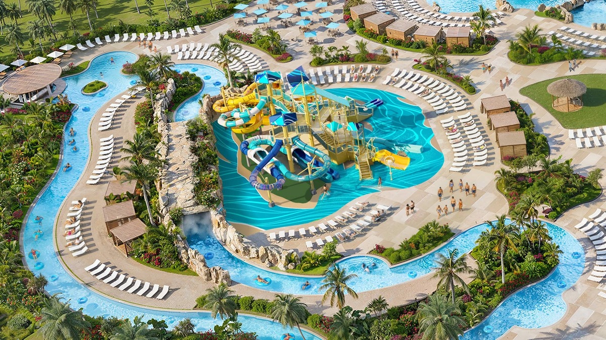  The Wandering River at Great Tides Waterpark will be a lively water experience stretching more than 800 feet. 