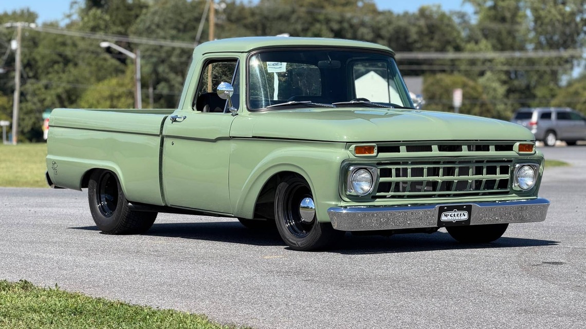 1965 Ford F-100 Custom Styleside for Sale With 1,600 Miles on the Build 