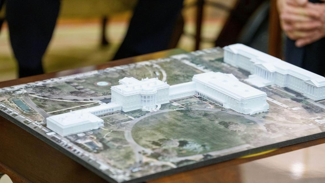 Appeals panel: Ballroom construction can continue for now 