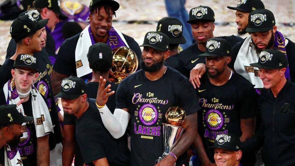  LeBron James led the Lakers to a bubble title in Orlando. | Kim Klement-Imagn Images 