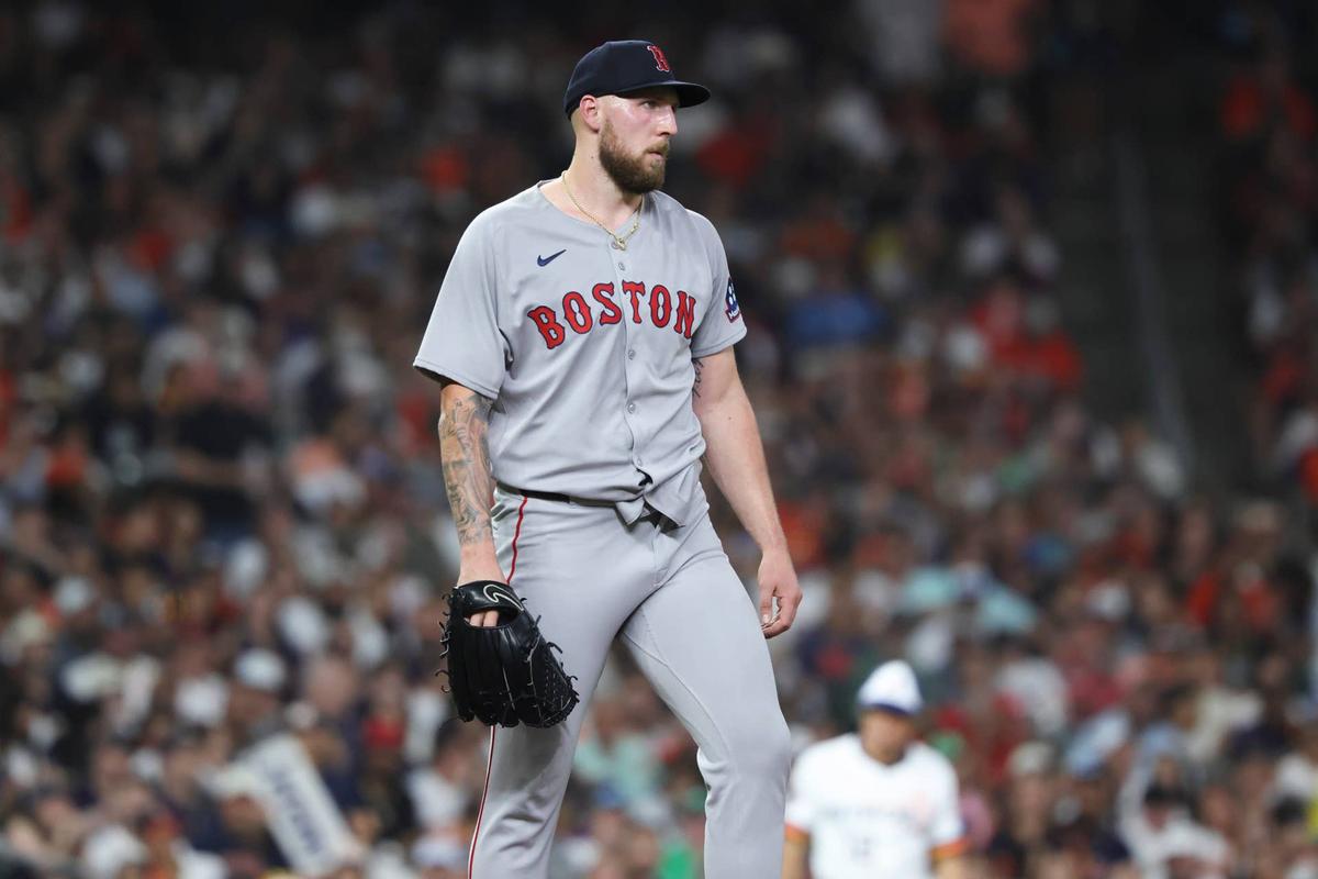  Boston Red Sox starting pitcher Garrett Crochet (35) © Troy Taormina-Imagn Images
