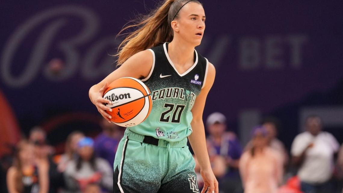 Report: Liberty G Sabrina Ionescu (ankle) out 2 weeks 