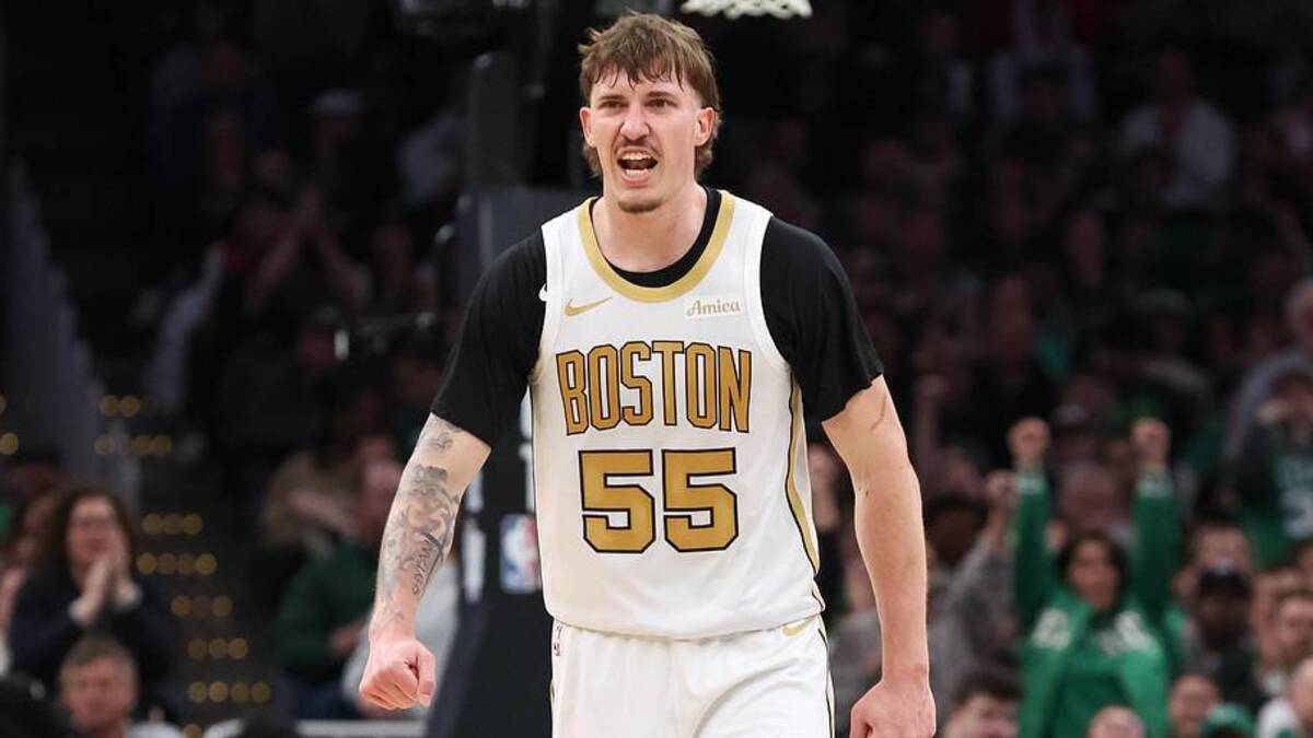  Baylor Scheierman started 20 games for the Celtics this past season | Paul Rutherford-Imagn Images 