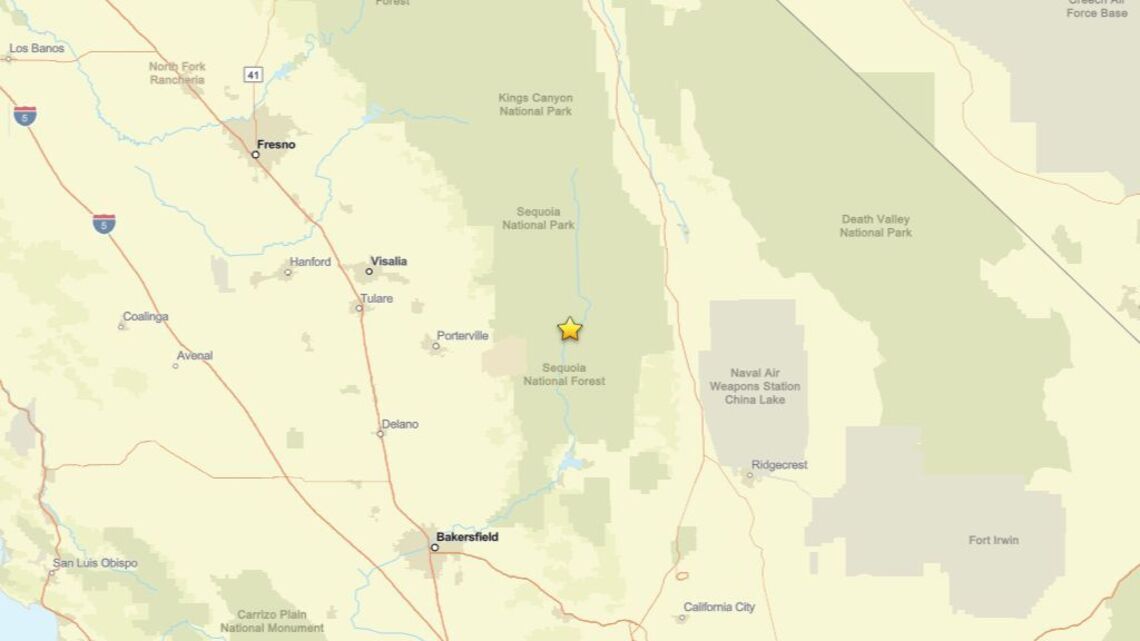 Update: Seismic activity on Aug. 14 - 2.3 magnitude earthquake close to Olancha, CA reported 